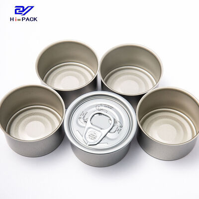 Full Open Lid Metal Packaging Tins Round EOE Personalized Tin Containers
