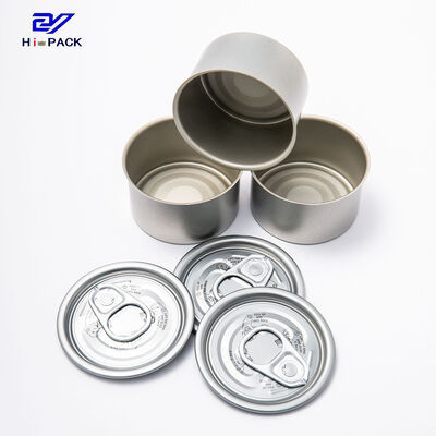 60ml 50gsm Tinplate Can D53x32mm Round Metal Tins With Lids